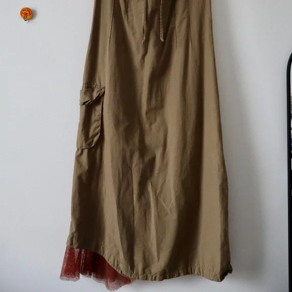 Cop. Copine Vintage Army Maxi Cargo Dress - Picture 7 of 9